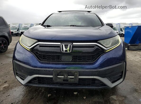 5J6RW1H29LL000576 2020 HONDA CR-V Blue უკანა ხედი