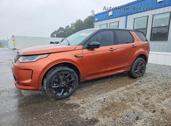 SALCL2FX7MH883423 2021 LAND ROVER DISCOVERY Orange Հետևի ձախ