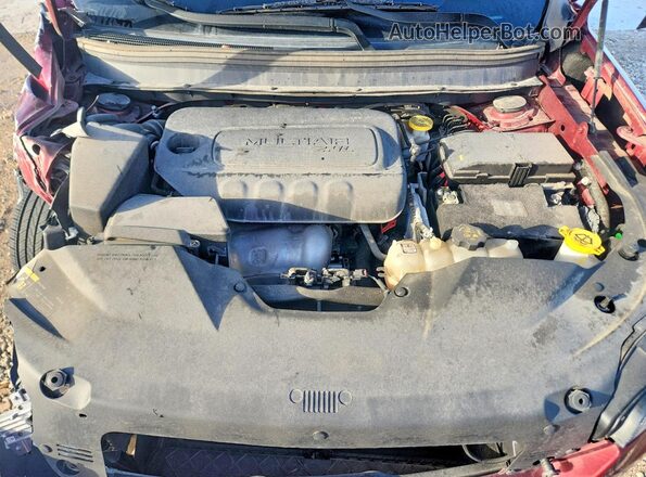 1C4PJLLB2KD369920 2019 JEEP CHEROKEE Burgundy Vista de la etiqueta del VIN