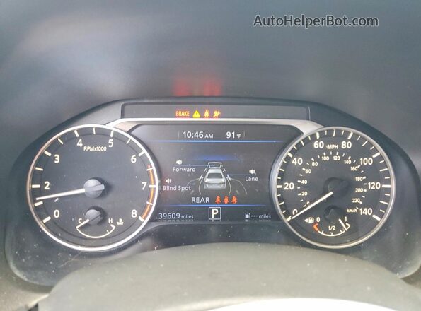 1N4BL4CV6RN316524 2024 NISSAN ALTIMA Blue Rear seats view