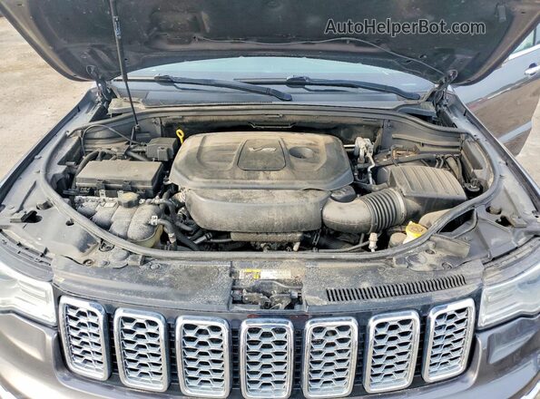 1C4RJFCG2HC641855 2017 JEEP GRAND Gray Вид наклейки з VIN-кодом
