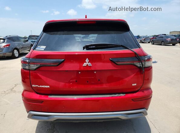 JA4J3VA84SZ021424 2025 MITSUBISHI OUTLANDER Red Вид салону спереду