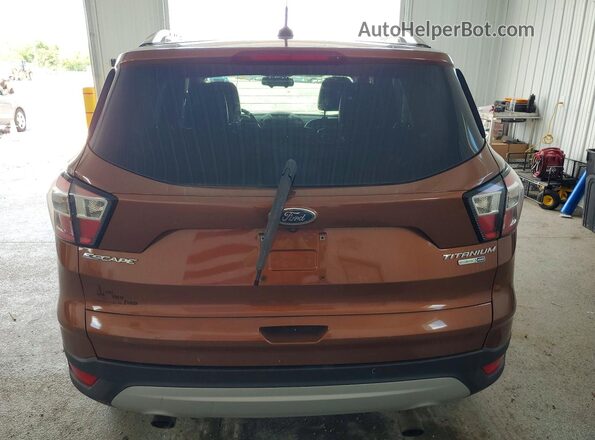 1FMCU9JD4HUC08499 2017 FORD ESCAPE Orange 