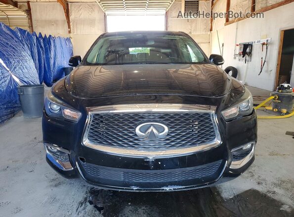 5N1DL0MNXKC506480 2019 INFINITI QX60 Black Widok z tyłu