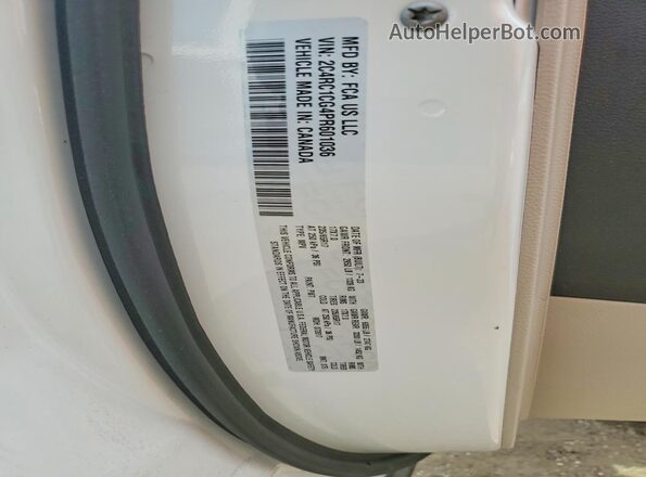 2C4RC1CG4PR601036 2023 CHRYSLER VOYAGER White 
