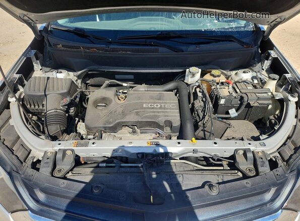 2GNAXSEV7J6227072 2018 CHEVROLET EQUINOX Silver Widok komory silnika
