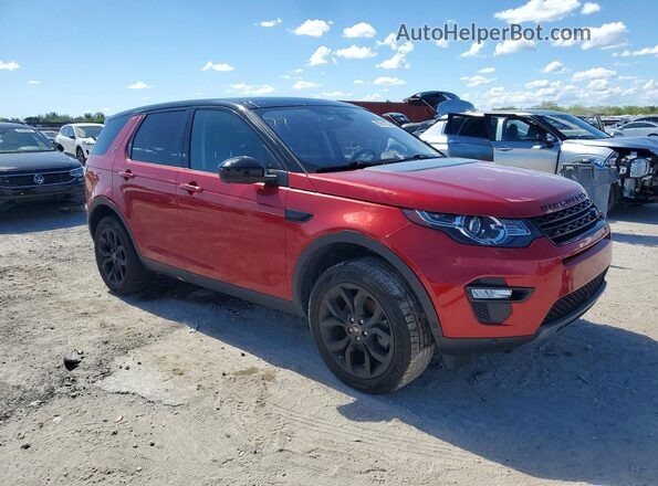 SALCR2FX4KH784389 2019 LAND ROVER DISCOVERY Red Вид спереду