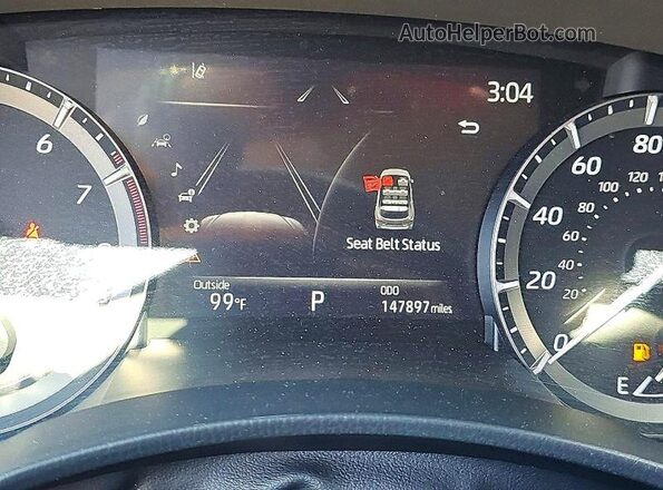 5TDGZRAH5MS520758 2021 TOYOTA HIGHLANDER Gray Instrument cluster view