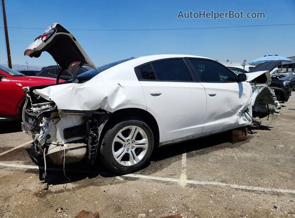 2C3CDXBG1NH157225 2022 DODGE CHARGER White Передня права чверть