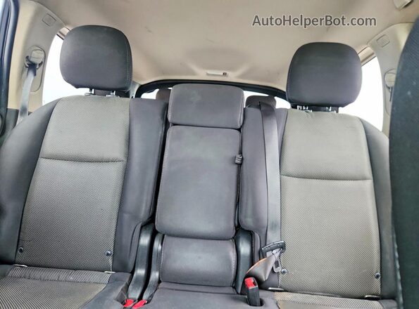 5N1DR2MN7HC614171 2017 NISSAN PATHFINDER Black Вид задньої частини салону
