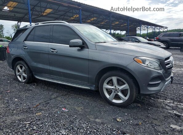 4JGDA5HB4JB183339 2018 MERCEDES-BENZ GLE-CLASS Gray Vista frontal
