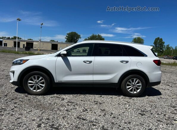 5XYPGDA33KG454475 2019 KIA SORENTO White 