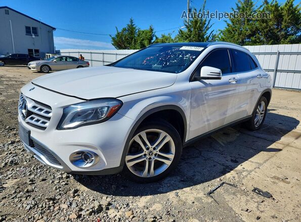 WDCTG4GB5KJ547313 2019 MERCEDES-BENZ GLA Белый Задняя левая четверть