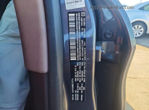 ZASPAJAN2L7C74055 2020 ALFA ROMEO STELVIO Серый Вид наклейки с VIN-кодом