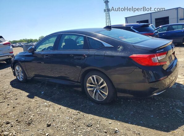 1HGCV3F17KA007946 2019 HONDA ACCORD Черный Задняя правая четверть