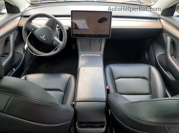 5YJ3E1EA8PF422776 2023 TESLA MODEL 3 Черный Вид щитка приборов