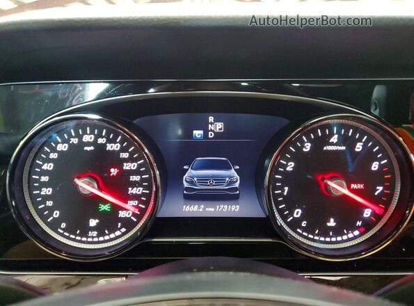 WDDZF4KB9HA030976 2017 MERCEDES-BENZ E-CLASS Gray უკანა სავარძლების ხედი