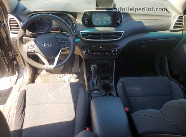 KM8J23A44KU909092 2019 HYUNDAI TUCSON Gray 