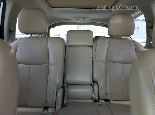 5N1DR2MN9KC607570 2019 NISSAN PATHFINDER Белый Вид задней части салона