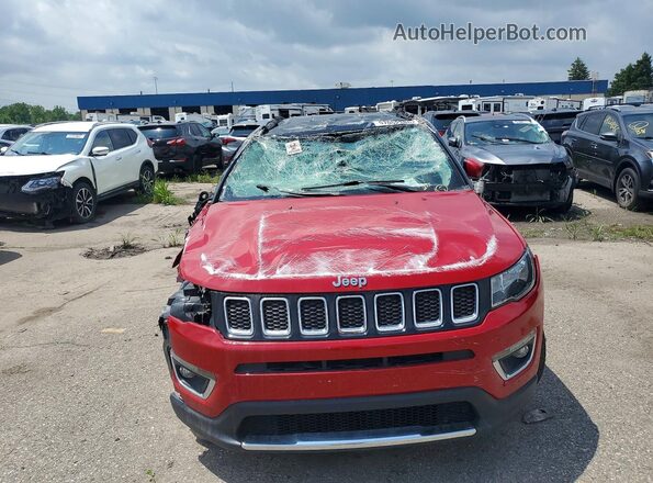 3C4NJDCB1KT697529 2019 JEEP COMPASS Red 