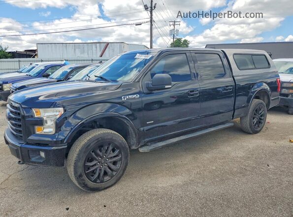 1FTFW1EG4GKE35185 2016 FORD F150 Black Trasero izquierdo