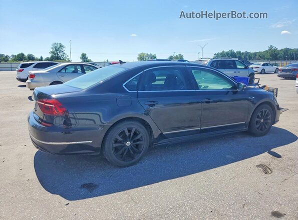 1VWDT7A36HC010551 2017 VOLKSWAGEN PASSAT Черный Передняя правая четверть