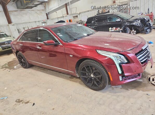 1G6KF5RS1GU158166 2016 CADILLAC CT6 Red წინა ხედი