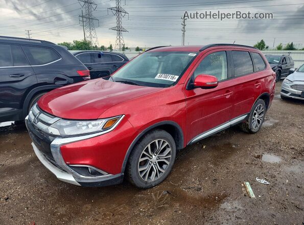 JA4AD3A37GZ007823 2016 MITSUBISHI OUTLANDER Red უკანა მარცხენა