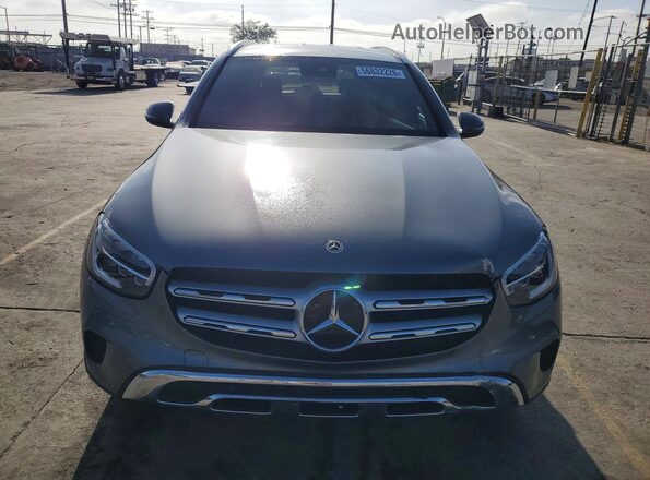 W1N0G8DB2NV350271 2022 MERCEDES-BENZ GLC-CLASS Gray Widok z tyłu