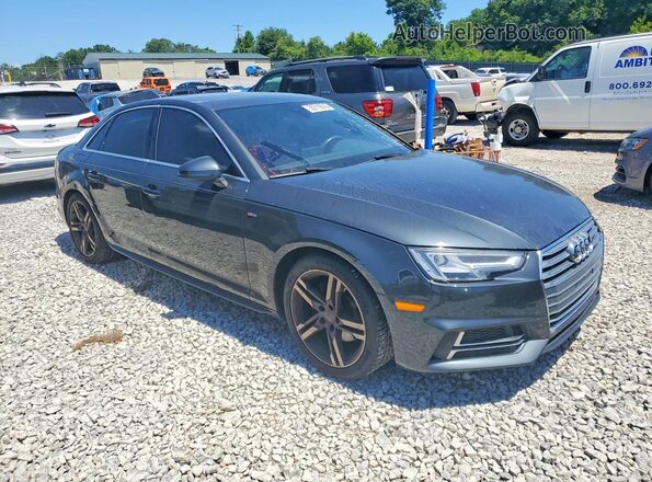 WAULMAF48JA145667 2018 AUDI A4 Gray Widok z przodu