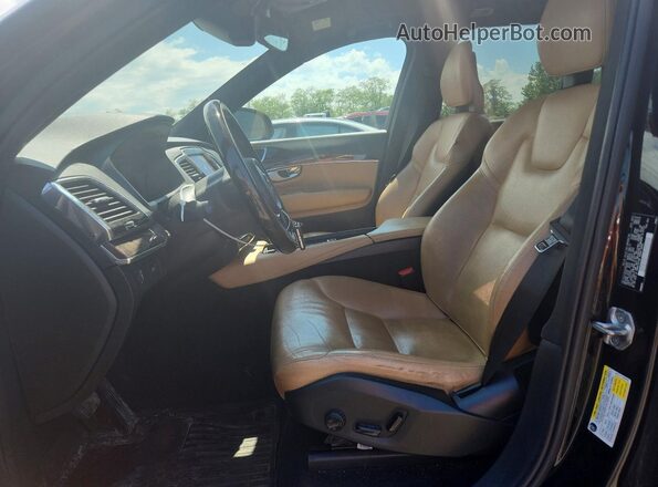 YV4A22PK6G1021812 2016 VOLVO XC90 Черный Вид панели приборов