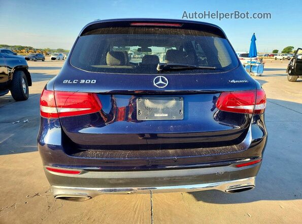 WDC0G4KB8HF142259 2017 MERCEDES-BENZ GLC-CLASS Blue Widok wnętrza z przodu