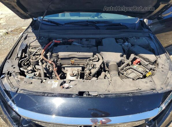 1HGCV3F17KA007946 2019 HONDA ACCORD Черный Вид подкапотного пространства