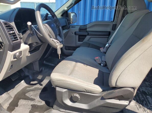 1FTEX1C56JKF06145 2018 FORD F150 Белый Вид панели приборов