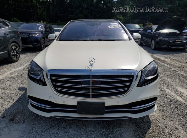 WDDUG8GBXKA490467 2019 MERCEDES-BENZ S-CLASS White 