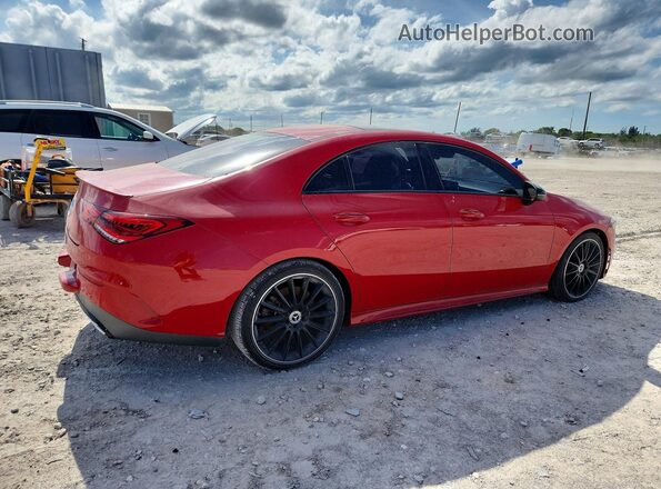 WDD5J4GB2LN026212 2020 MERCEDES-BENZ CLA-CLASS Красный Передняя правая четверть