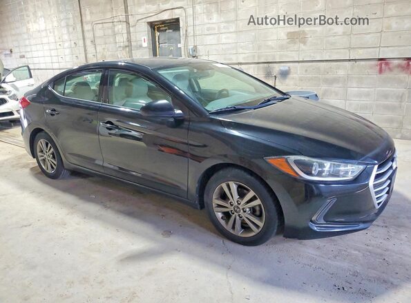 5NPD84LF5HH011558 2017 HYUNDAI ELANTRA Black Vista frontal