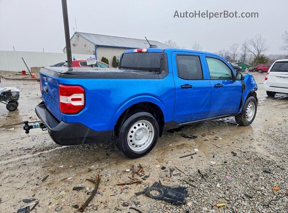 3FTTW8BA3SRA25171 2025 FORD MAVERICK Синий Передняя правая четверть