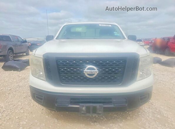 1N6AA1C32JN506699 2018 NISSAN TITAN White უკანა ხედი