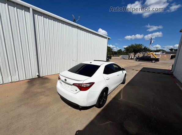 5YFBURHE8GP500618 2016 TOYOTA COROLLA White Դիմացի տեսք