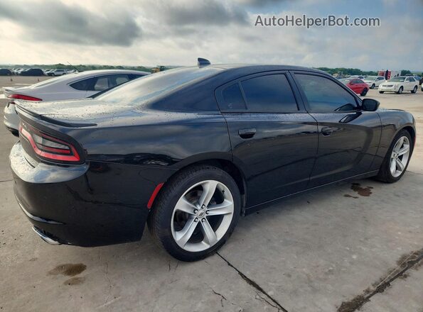 2C3CDXCT3JH133434 2018 DODGE CHARGER Black Առջևի աջ