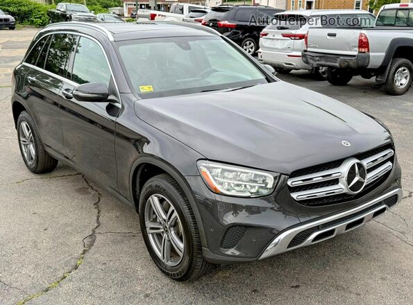 W1N0G8EB8MV302853 2021 MERCEDES-BENZ GLC-CLASS Black წინა ხედი