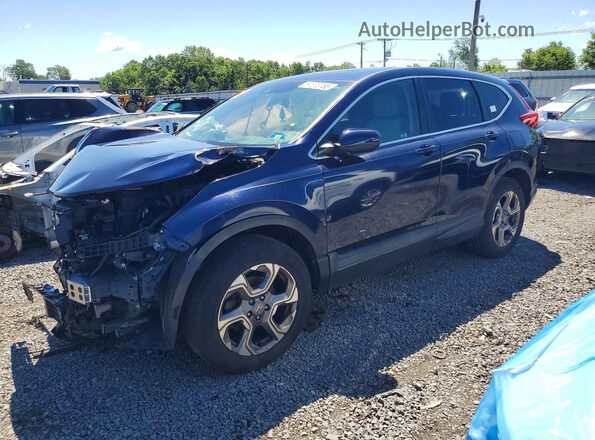 2HKRW2H59JH629391 2018 HONDA CR-V Blue 