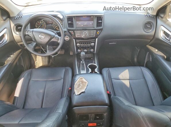 5N1DR2ANXLC577288 2020 NISSAN PATHFINDER Gray Вид щитка приладів