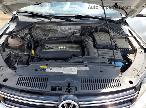 WVGAV7AX7GW564189 2016 VOLKSWAGEN TIGUAN White Vista de la etiqueta del VIN