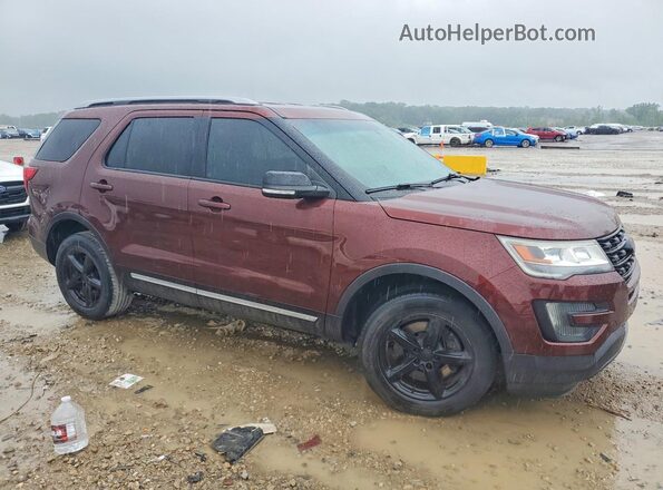 1FM5K8D84GGB35011 2016 FORD EXPLORER Maroon 