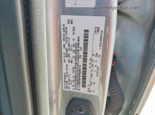 1FTEW1EPXPKE96116 2023 FORD F150 Серебряный Панорамный вид салона 360°