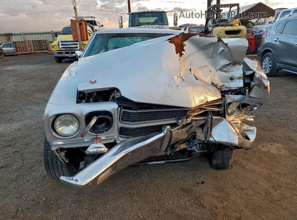 136370L163779 1970 CHEVROLET CHEVELLE Silver წინა ხედი
