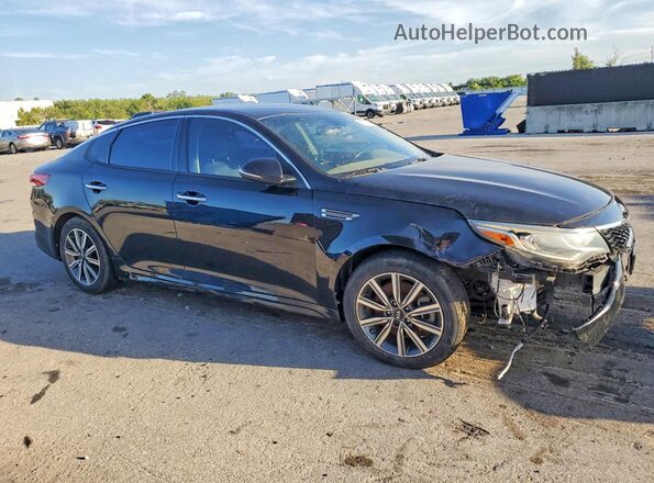 5XXGU4L13LG399519 2020 KIA OPTIMA Черный Задняя левая четверть
