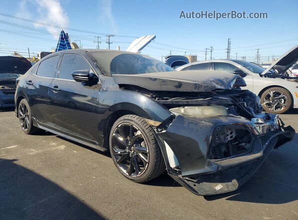 SHHFK7H46HU404582 2017 HONDA CIVIC Black 